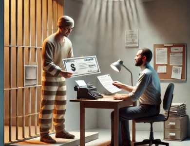 Həbs edilən səxsin əmək muqaviləsi