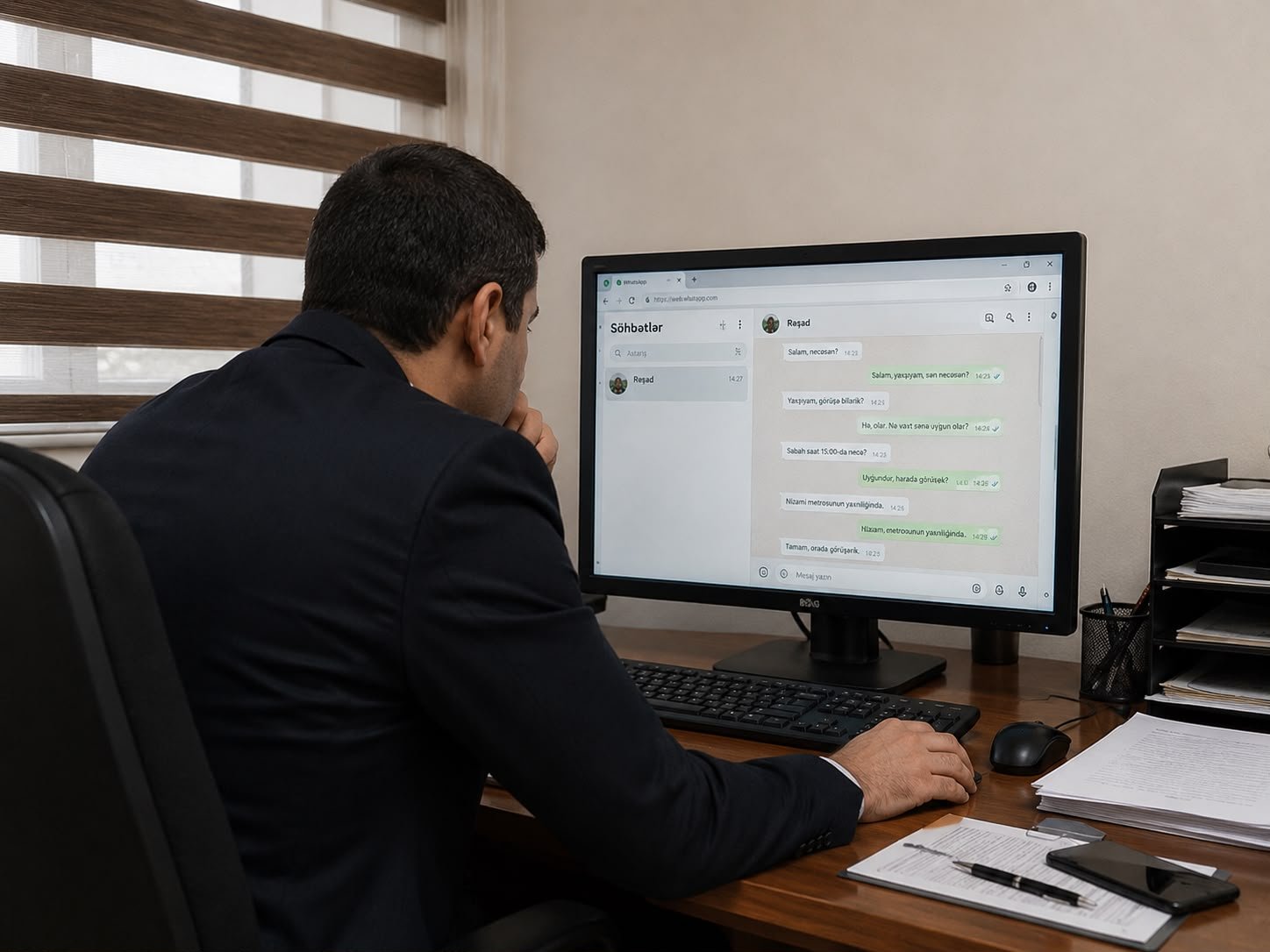 Whatsapp yazışmaları sübut kimi məhkəməyə təqdim oluna bilərmi? 7 whatsapp yazışmaları